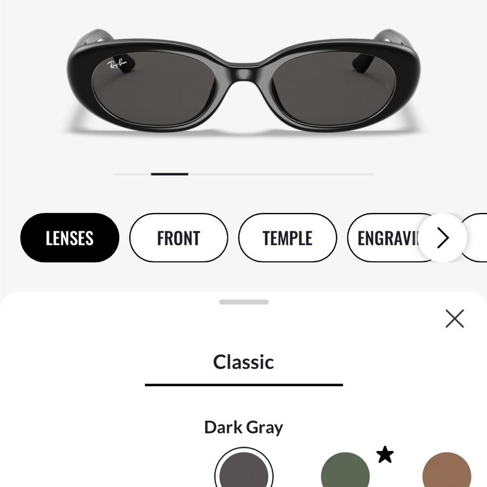 Ray-Ban Black RB4441D - Picture 4 of 5